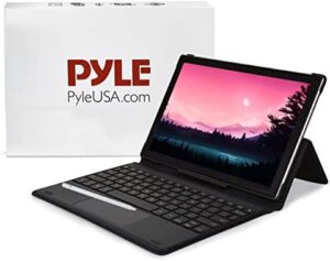 10 Inch Android Tablet with 1080p HD Display and Magnetic Keyboard
