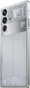 REDMAGIC 10 Pro Smartphone 5G in silver with 144Hz display and under-display camera