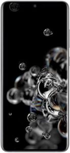 Samsung Galaxy S20 Ultra 128GB Cosmic Gray Fully Unlocked Renewed front and back view