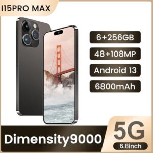 15 ProMax Smartphone with 6.7-inch screen and built-in pen