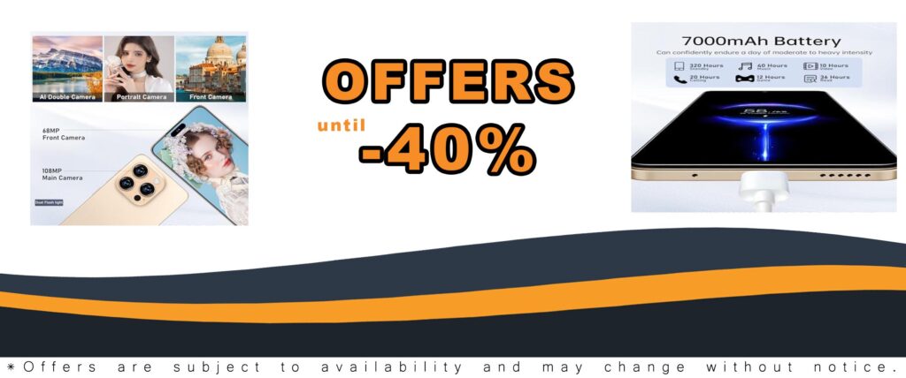 I16 PROMAX Unlocked Phone with 6.99" HD Screen, 8GB RAM, and 108MP Camera in Gold