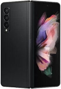 Samsung Galaxy Z Fold 3 5G US Version, 256GB, Phantom Black - Unlocked (Renewed) in a sleek, modern setup