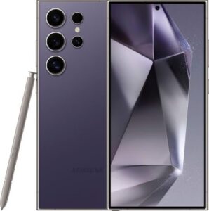 SAMSUNG Galaxy S24 Ultra 5G Titanium Violet Smartphone with AI Camera