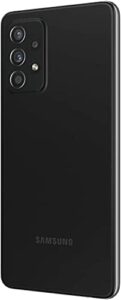 Samsung Galaxy A52 5G in Awesome Black with a stunning 6.5" Super AMOLED display and 64MP Quad Camera
