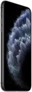 Apple iPhone 11 Pro in Space Gray, front and back view