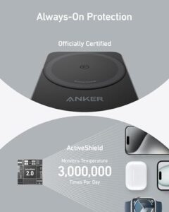 Anker MagGo 3-in-1 iPhone 16 Charging Station, wireless charger stand, foldable design