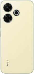 Xiaomi Redmi 13 smartphone in Sand Gold with 256GB storage and 8GB RAM