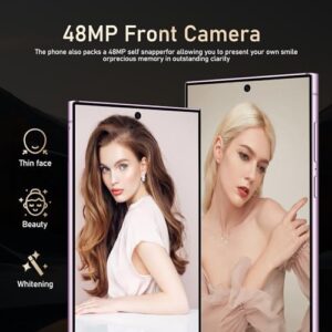 I24 Ultra 5G Unlocked Smartphone in Purple - High-performance 6GB RAM and 256GB Storage