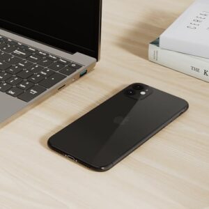 Apple iPhone 11, 64GB, Black - Unlocked (Renewed Premium) in a sleek design