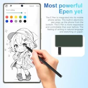 I25 Ultra Unlocked Phone with 7000mAh battery, 6.99" HD screen, and built-in pen, ideal for everyday use and productivity.