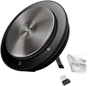 Jabra Speak 750 MS Speakerphone with Bluetooth Dongle and Microfiber Cloth