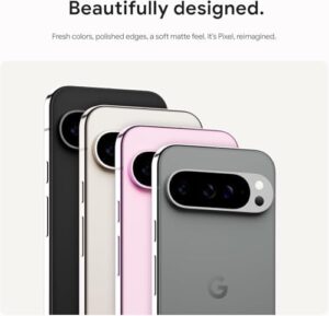 Google Pixel 9 Pro 128GB Obsidian Carrier Unlocked front view