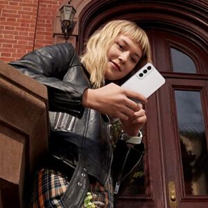 Samsung Galaxy S22 5G with a 50MP camera, 6.2" AMOLED display, and 5G connectivity, available in Phantom Black.