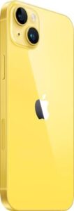 iPhone 14 Plus 256GB Yellow smartphone with sleek design and advanced features 
