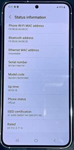 Samsung Galaxy S23 5G Factory Unlocked 128GB in Phantom Black, showcasing its sleek design and powerful features.