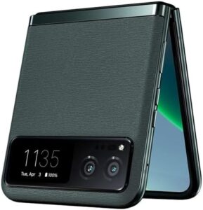 Motorola Moto Razr 40 5G 2023 front view with foldable AMOLED display
