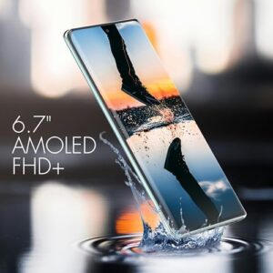 NUU B30 PRO 5G Cell Phone - Green, 6.7” AMOLED Display, 120Hz Refresh Rate, Dimensity 7050 Processor
