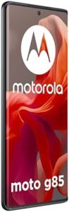Motorola G85 5G in Urban Grey with pOLED display, 50MP camera, and 5000mAh battery
