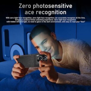 Tecno Camon 30 Pro Unlocked Phone, 6GB RAM, 128GB Storage, 48MP Camera, 6800mAh Battery, White