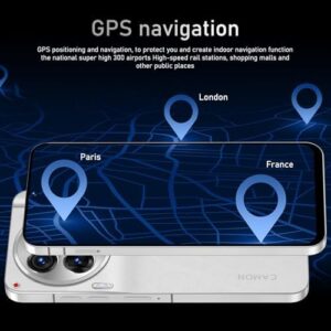 Tecno Camon 30 Pro Unlocked Phone, 6GB RAM, 128GB Storage, 48MP Camera, 6800mAh Battery, White