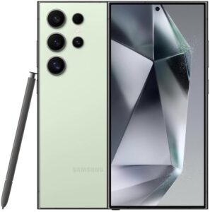 SAMSUNG Galaxy S24 Ultra 5G, Titanium Green, 512GB, Unlocked (Renewed) - Premium Performance and Stunning Design