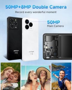 Ulefone Note 20 Pro Unlocked Phone with 6.75-inch display, 50MP camera, and 6000mAh battery  