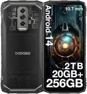 DOOGEE Blade 10 Ultra (2025) Rugged Smartphone with 20GB RAM, 256GB ROM, 50MP Camera, and Waterproof Design