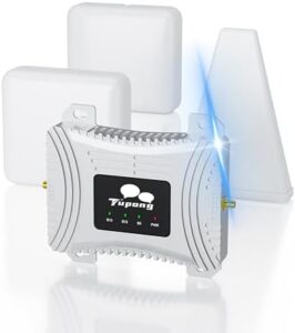 Cell Phone Booster for Home up to 9000 Sq Ft with 2 Indoor Antennas for Verizon, AT&T, and T-Mobile