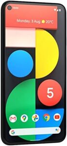 Verizon Google Pixel 5 128GB - Just Black - Renewed phone with 5G connectivity and high-performance camera