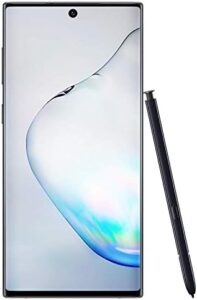 Samsung Galaxy Note 10 Factory Unlocked Cell Phone with 256GB storage and Aura Black design