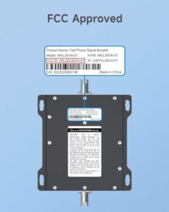 Cell Phone Signal Booster for Car, SUV, and Truck with Omni-Directional Roof Antenna