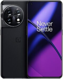 OnePlus 11 5G Titan Black with Hasselblad camera and 80W fast charging