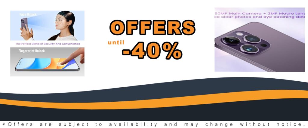 Unlocked Phone A14 PROMAX Android Smartphone with 50MP camera and 6800mAh battery