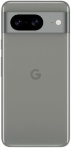 Google Pixel 8 5G (128 GB Hazel) - Unlocked (Renewed) in hand