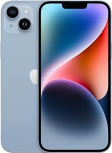 Apple iPhone 14 Plus, 128GB, Blue for T-Mobile (Renewed) with a sleek design and powerful features