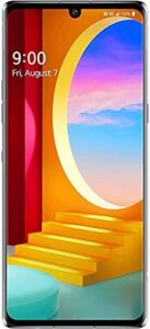 LG Velvet (5G) 128GB smartphone with 6.8-inch display and 48MP triple camera, Aurora Grey color