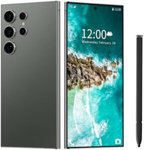 MMY I24 Ultra 5G Unlocked Smartphone with 6.8-inch Display and Dual Camera (Green)