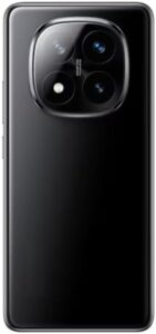 Xiaomi Redmi Note 14 Pro+ Plus 5G smartphone with 200MP AI camera and 120Hz display in Midnight Black