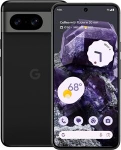 Google Pixel 8 - Obsidian - 128GB (Carrier Unlocked) - Renewed smartphone with stunning camera and powerful performance