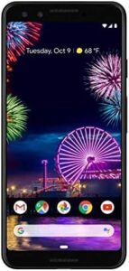 Google Pixel 3 64GB Unlocked Just Black - Renewed Smartphone  