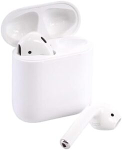 Apple AirPods Wireless Bluetooth Headset for iPhones – Renewed Model with Discount