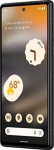 Google Pixel 6a 5G 128GB in Charcoal (Verizon) - Renewed model with powerful features and sleek design