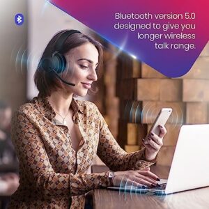 Jabra Evolve2 65 Wireless Headset MS, Bluetooth dongle, Zoom, Teams, Webex compatibility