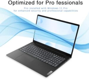 Lenovo V15 Business Laptop featuring Intel 4-core Processor, 32GB RAM, and 1TB SSD for professionals  