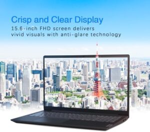 Lenovo V15 Business Laptop featuring Intel 4-core Processor, 32GB RAM, and 1TB SSD for professionals  