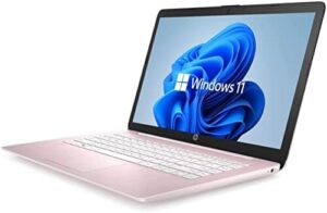 HP 14" HD Laptop in Dale Pink with Intel Celeron and Windows 11