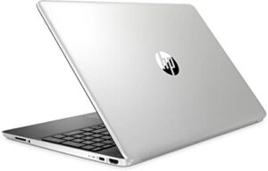 HP New 15.6" HD Touchscreen Laptop with Intel Core i3 processor and 8GB RAM, showcasing its sleek design