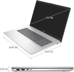 HP 17.3" FHD Business Laptop with 32GB RAM, 1TB SSD, and 12th Gen Intel Core i3  