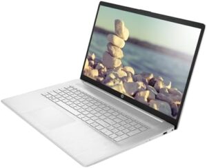 HP 17 Laptop with 17.3" FHD screen, AMD Ryzen 5, and 1TB SSD