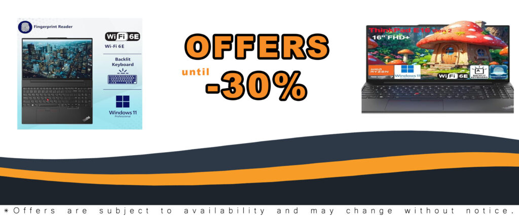 Lenovo ThinkPad E16 G2 Business Laptop with Ryzen 7 Processor and 64GB RAM
